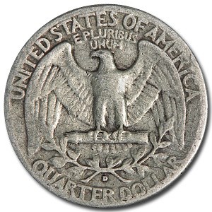 1937-D Washington Quarter Good/Fine