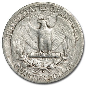 1944-S Washington Quarter Good/VF