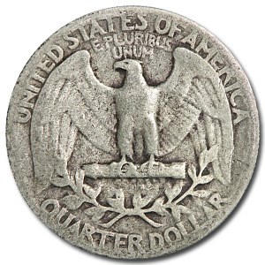 1945 Washington Quarter Good/XF