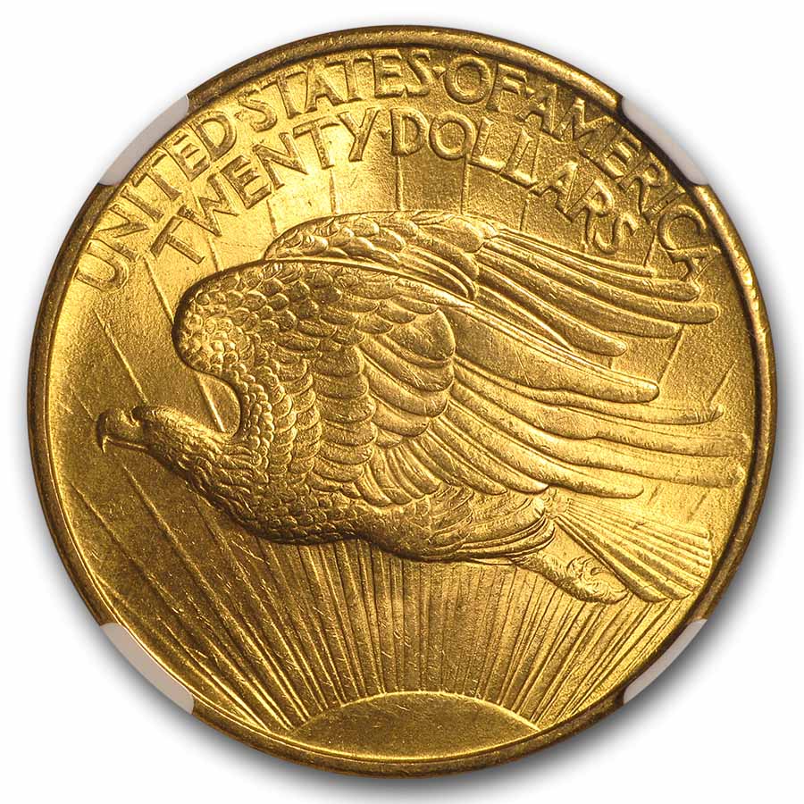 $20 St Gaudens Gold Double Eagle MS-64 NGC (Random)