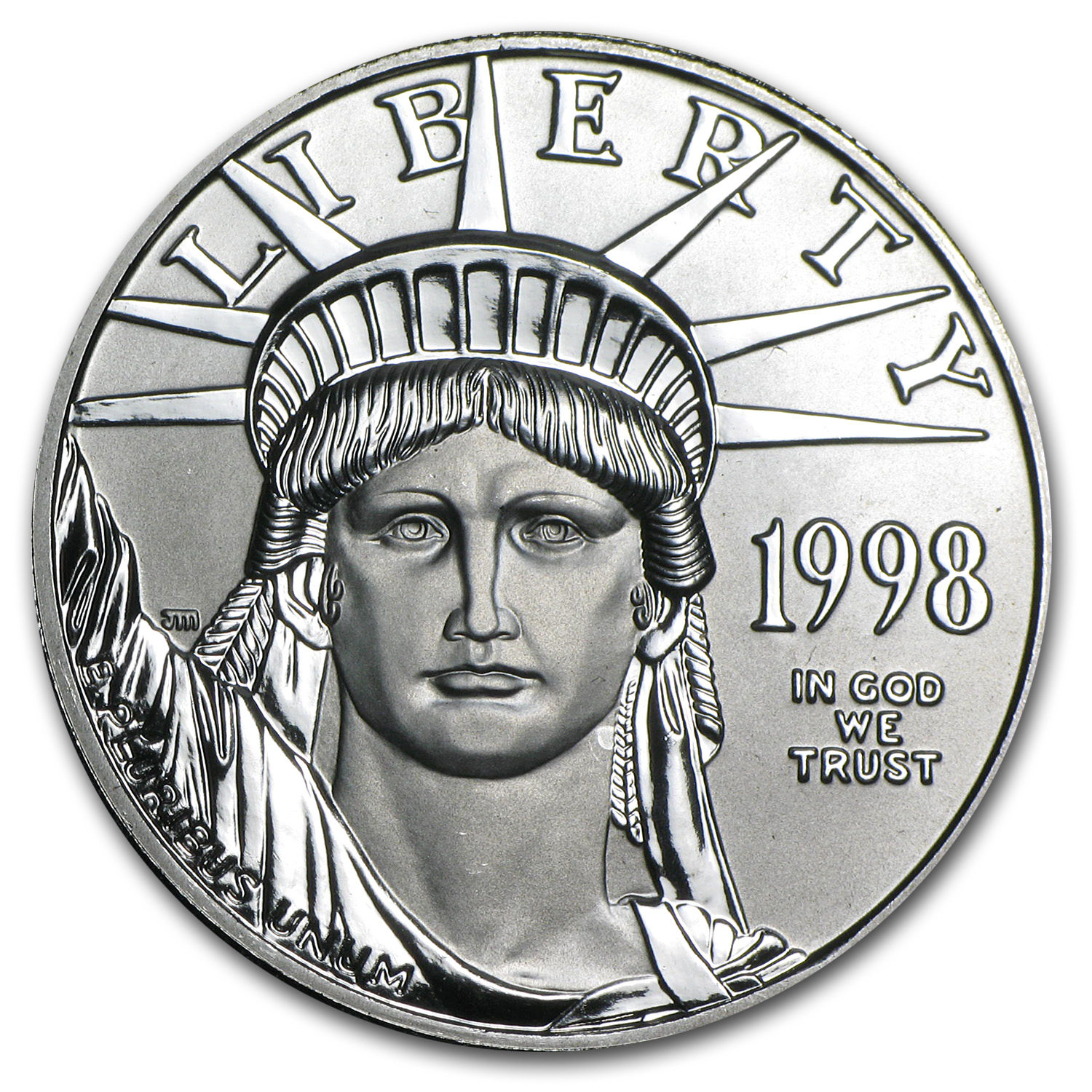 1998 1 oz American Platinum Eagle BU