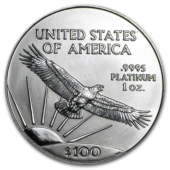 1998 1 oz American Platinum Eagle BU