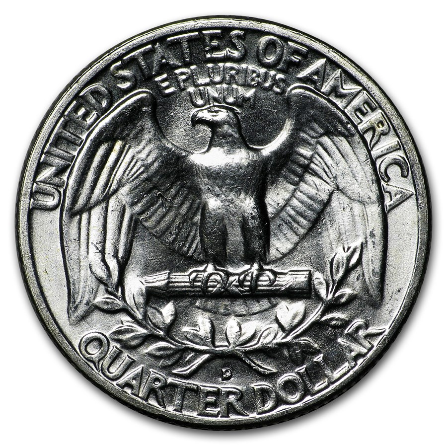 1956-D Washington Quarter BU