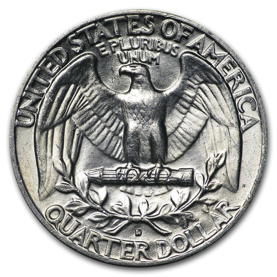 1962-D Washington Quarter BU