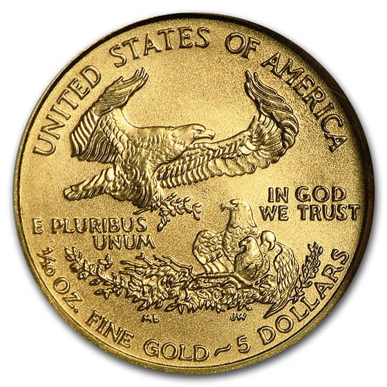 2004 1/10 oz American Gold Eagle MS-70 NGC