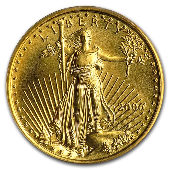 2006 1/4 oz American Gold Eagle MS-70 PCGS (FS)