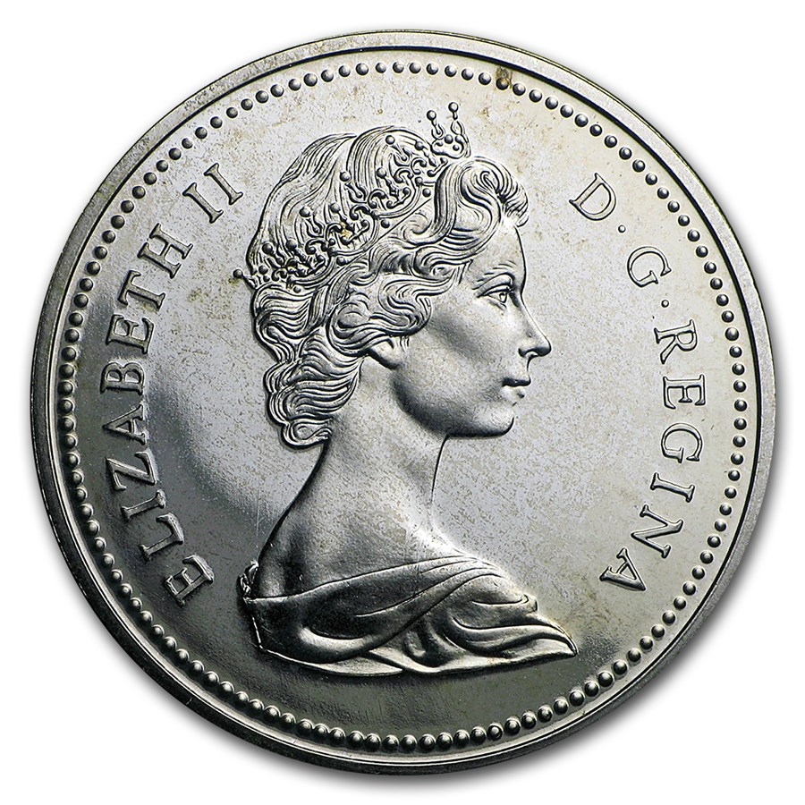1971 Canada Silver Dollar Specimen (British Columbia)