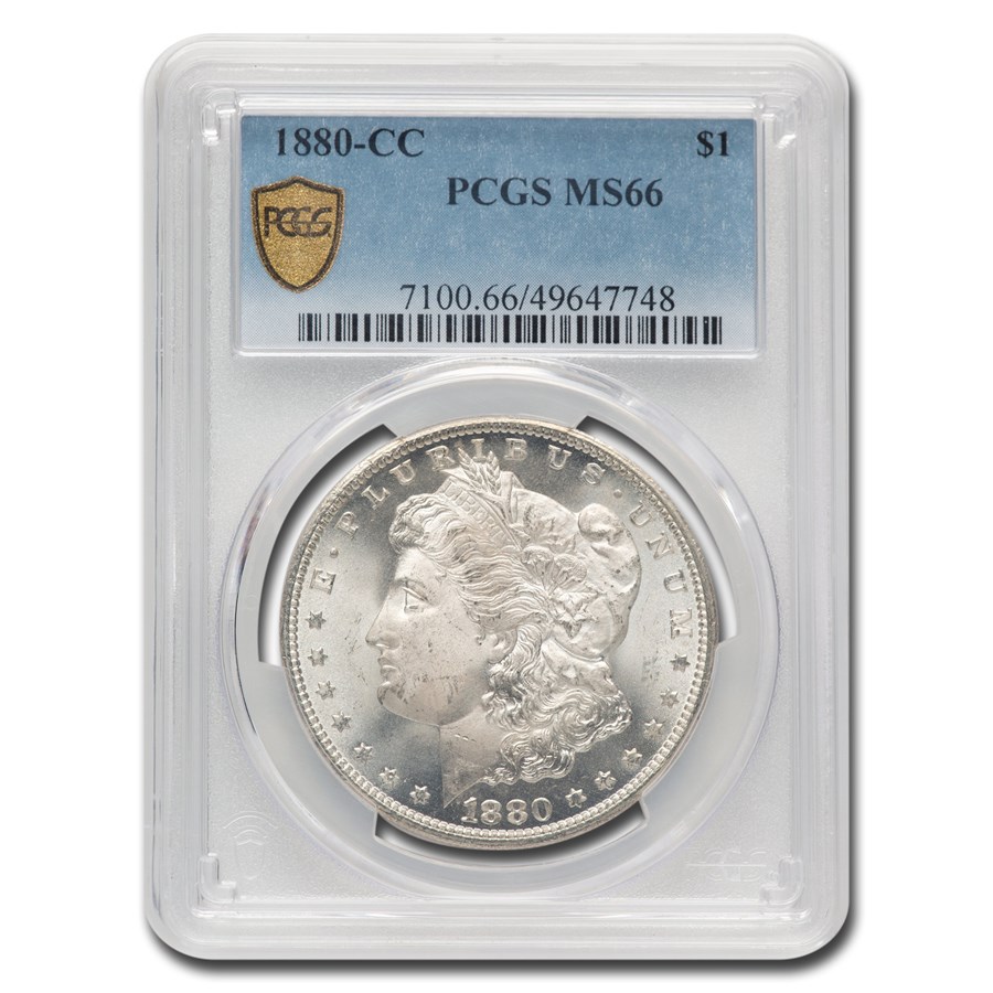 1880-CC Morgan Dollar MS-66 PCGS