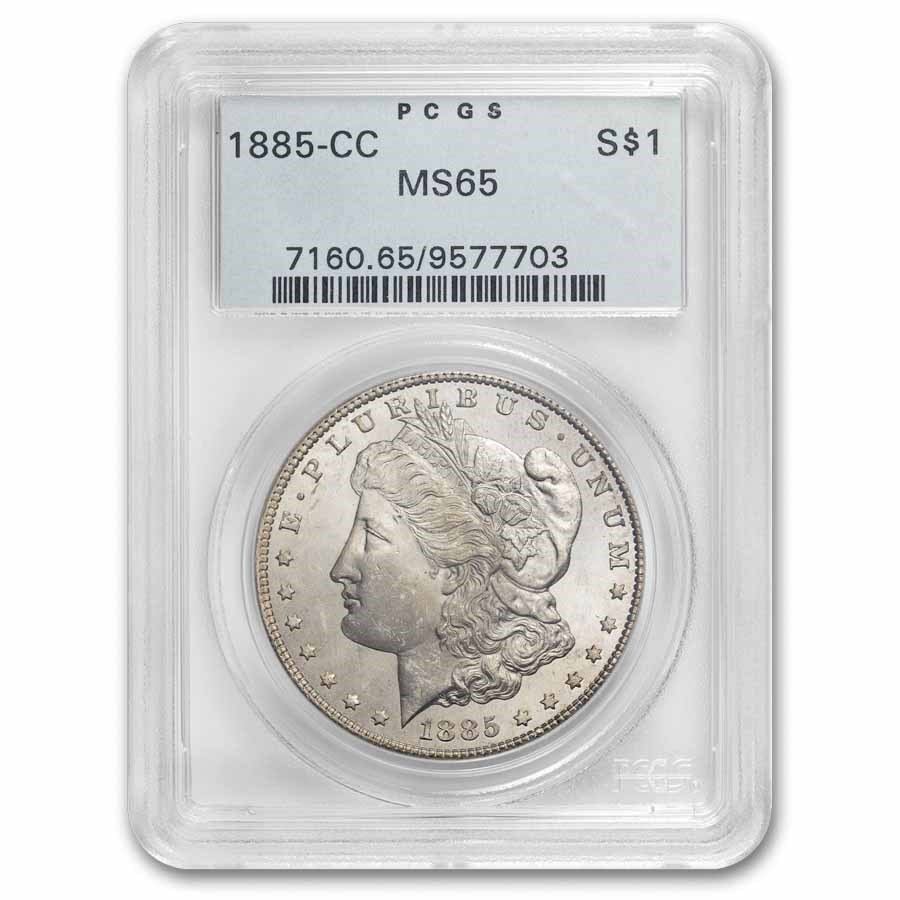 1885-CC Morgan Dollar MS-65 PCGS