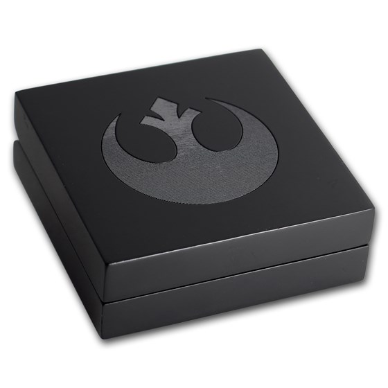 2017 Niue 1 oz Silver $2 Star Wars Luke Skywalker (w/Box &amp; COA)