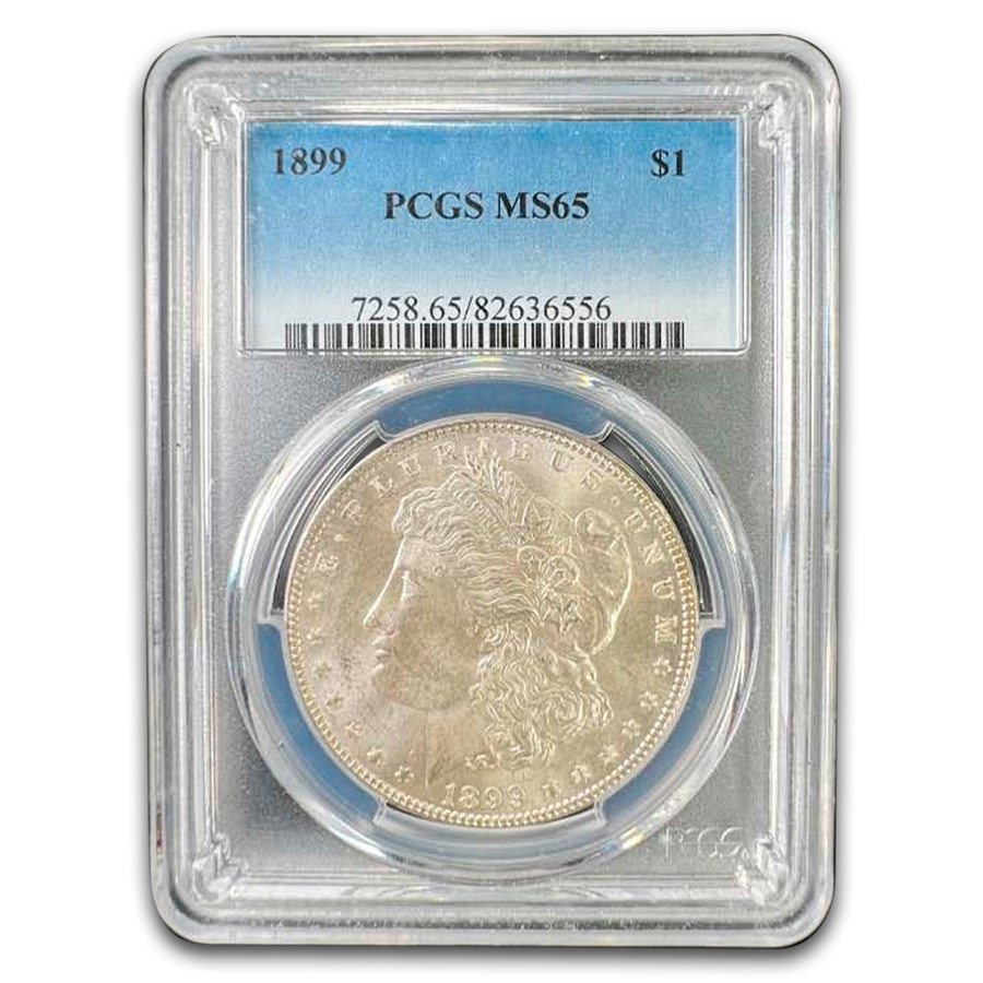 1899 Morgan Dollar MS-65 PCGS