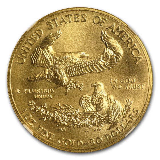 2015 1 oz American Gold Eagle MS-70 NGC