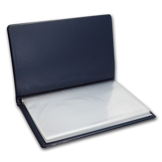 Bank Note Pocket Album - For Bank Notes 8-1/4 x 4-7/8"