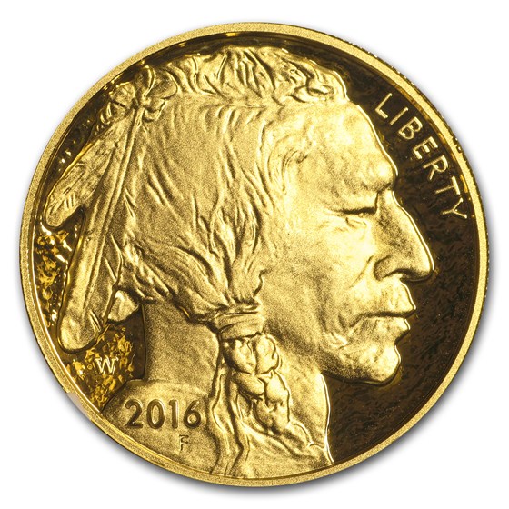2016-W 1 oz Proof Gold Buffalo PF-70 NGC (FDI)