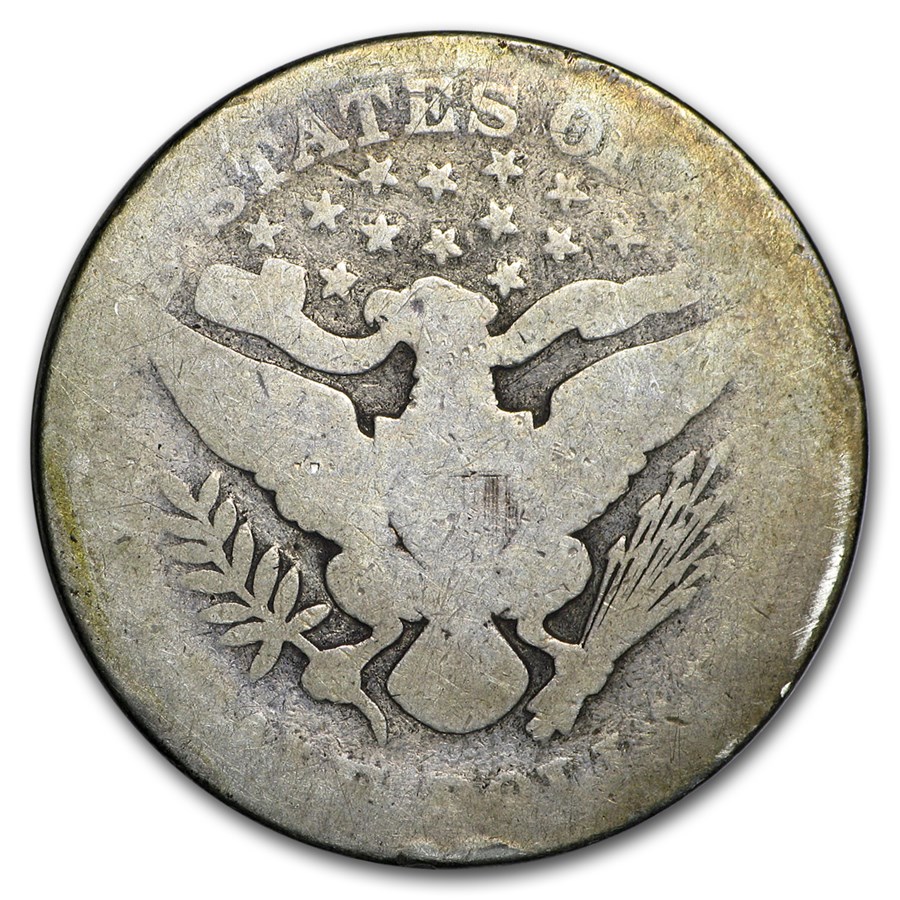 1892 Barber Half Dollar AG