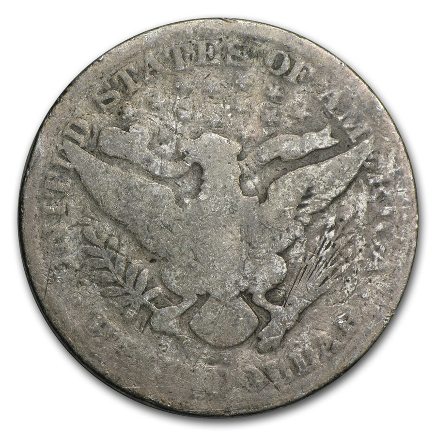 1892-S Barber Half Dollar AG