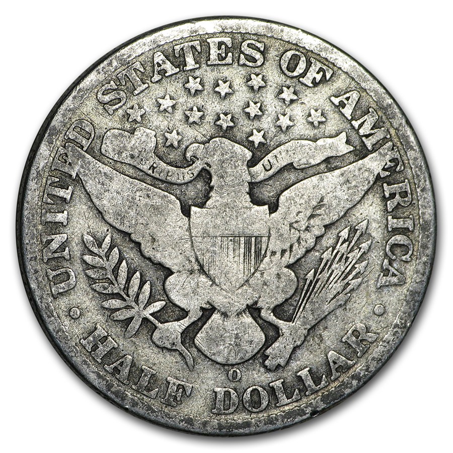 1909-O Barber Half Dollar Good