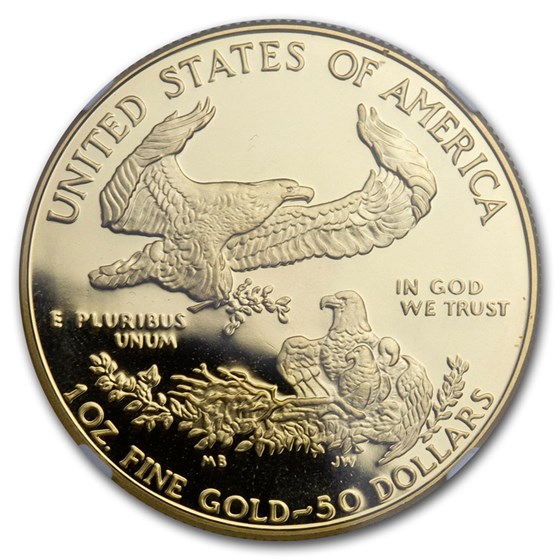 1993-W 1 oz Proof American Gold Eagle PF-69 NGC