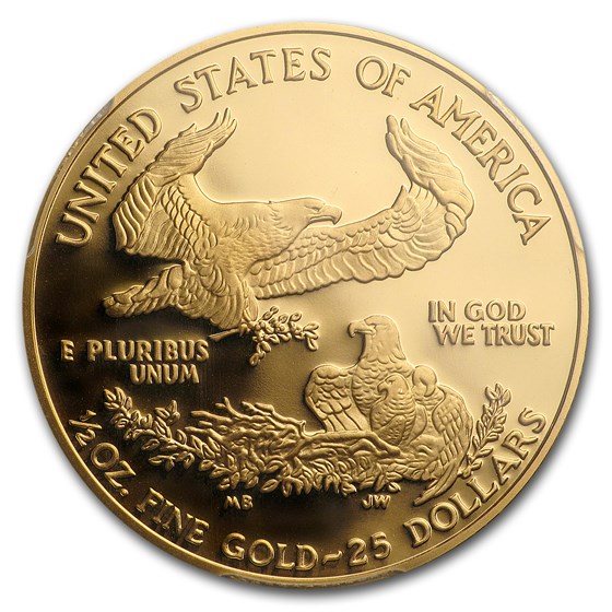 2005-W 1/2 oz Proof American Gold Eagle PR-69 DCAM PCGS
