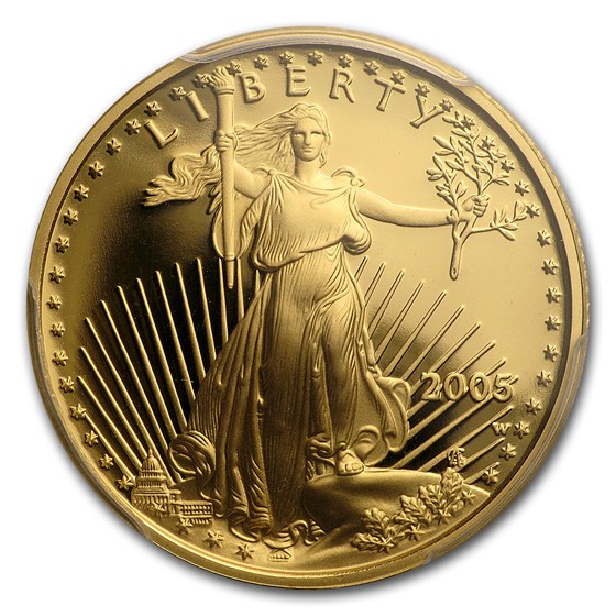 2005-W 1/4 oz Proof American Gold Eagle PR-69 PCGS