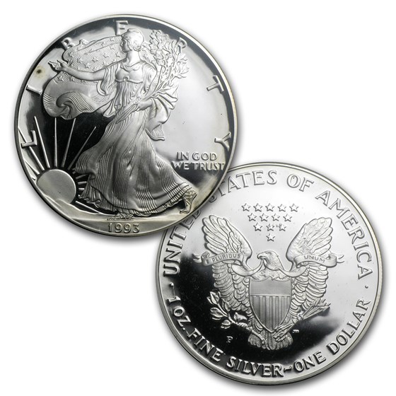 1993 5-Coin Proof Gold &amp; Silver Philadelphia Set (w/Box &amp; COA)