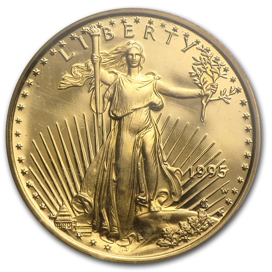 1995-W 1/10 oz Proof American Gold Eagle PR-69 DCAM PCGS