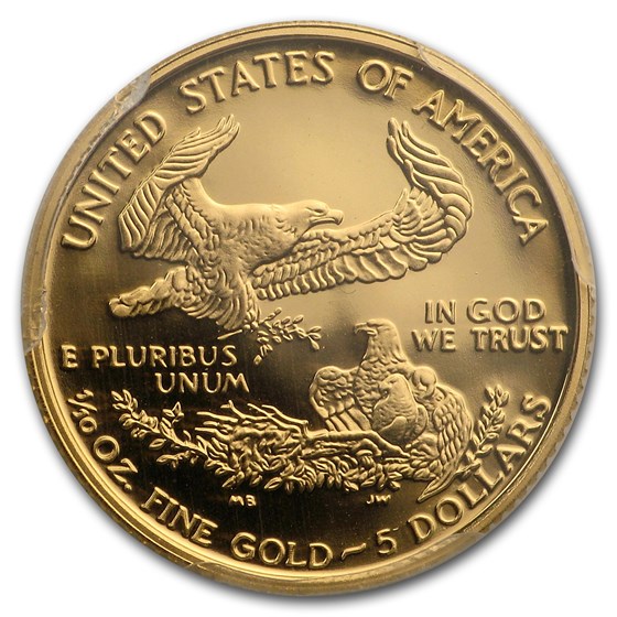 1998-W 1/10 oz Proof American Gold Eagle PR-69 DCAM PCGS