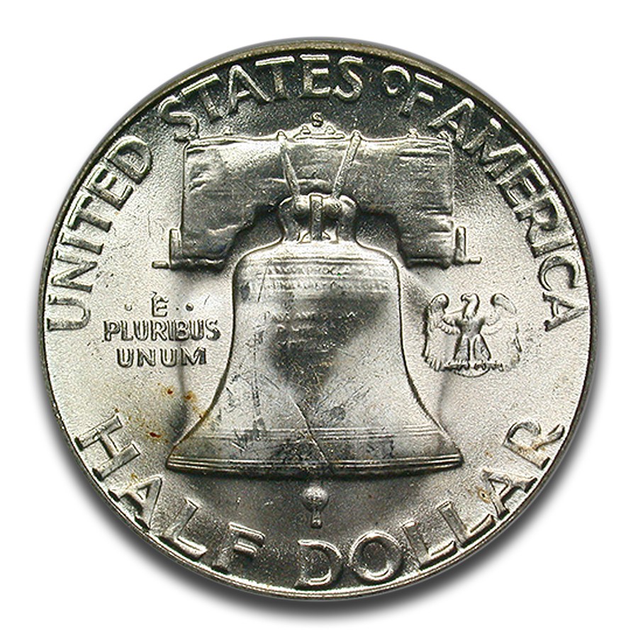 1951-S Franklin Half Dollar MS-64 PCGS (FBL)