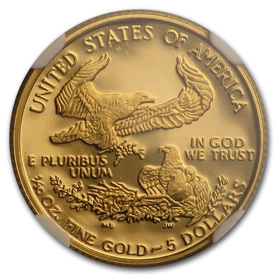 1997-W 1/10 oz Proof American Gold Eagle PF-69 NGC