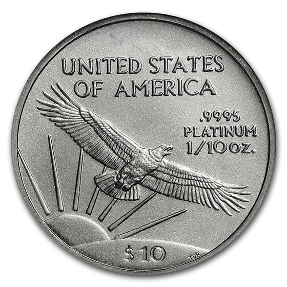 2005 1/10 oz American Platinum Eagle MS-70 NGC