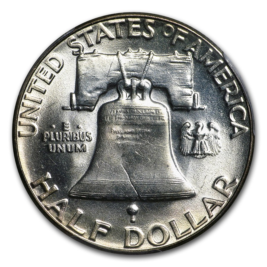 1953 Franklin Half Dollar MS-64 PCGS (FBL)