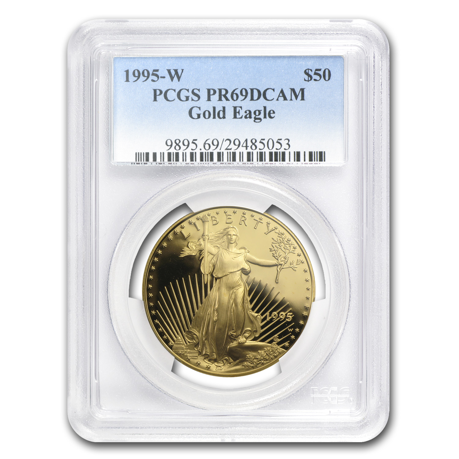 1995-W 1 oz Proof American Gold Eagle PR-69 PCGS