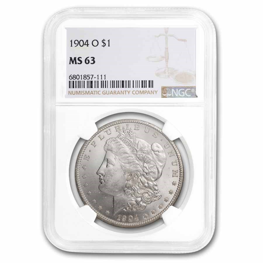 1904-O Morgan Dollar MS-63 NGC