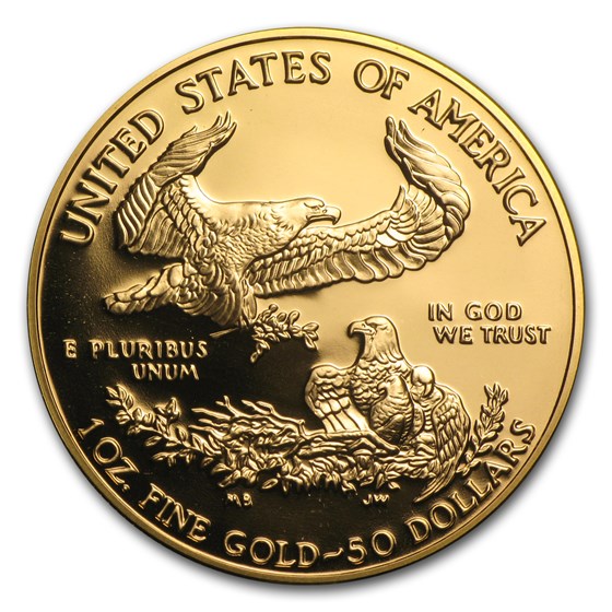 1999-W 1 oz Proof American Gold Eagle (w/Box &amp; COA)