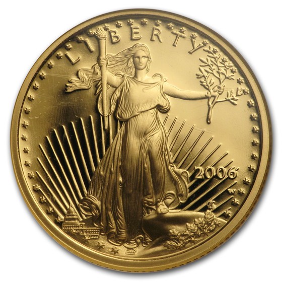 2006-W 1/4 oz Proof American Gold Eagle PF-69 UCAM NGC