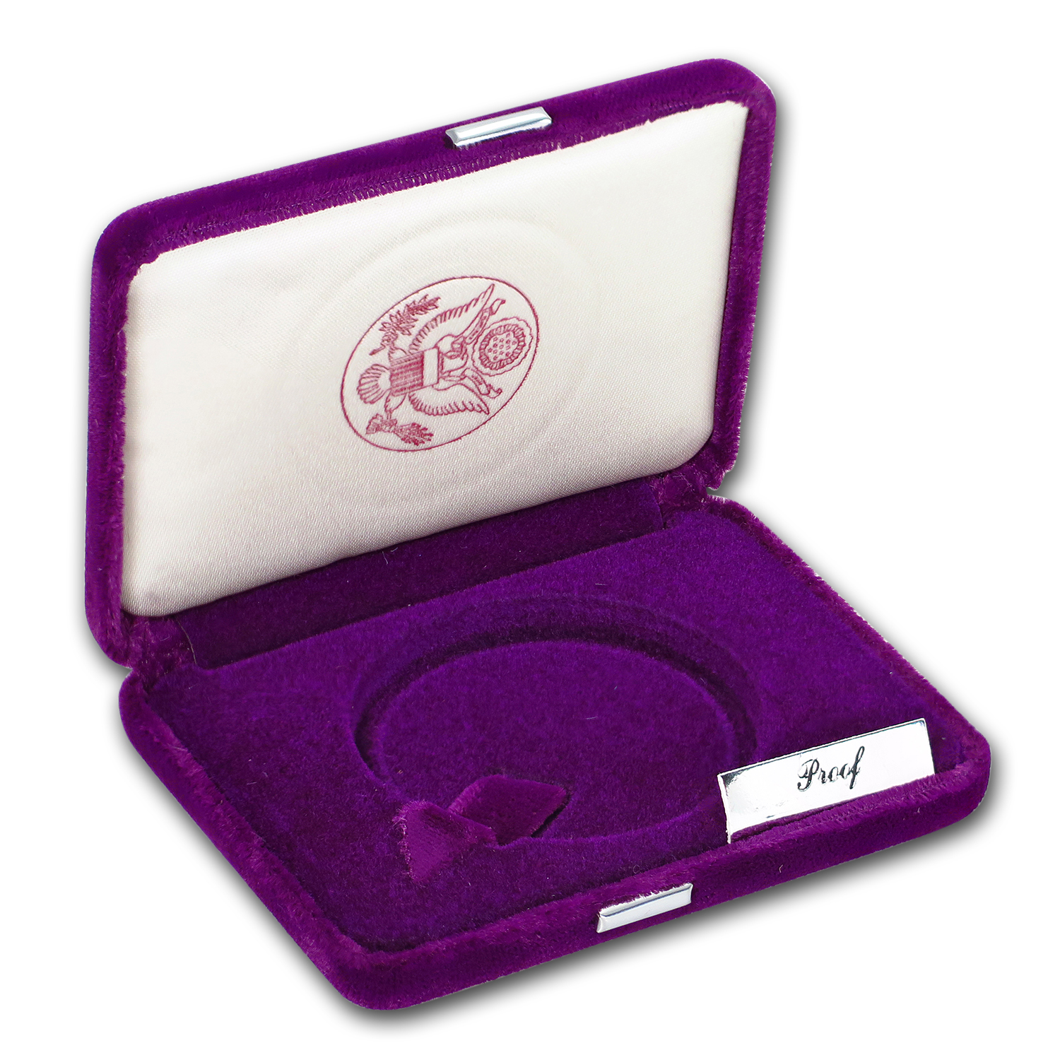 OGP Box &amp; COA - 1992 Ben Franklin Firefighters Silver Medal Proof