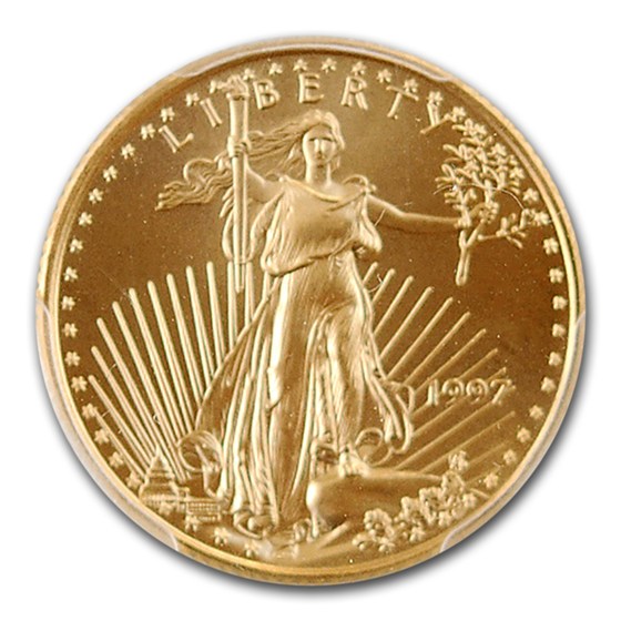 1997 1/4 oz American Gold Eagle MS-70 PCGS