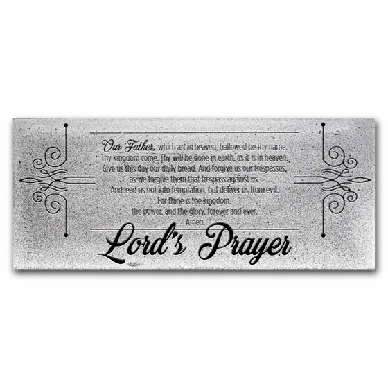 4 oz Silver Bar - The Lord's Prayer