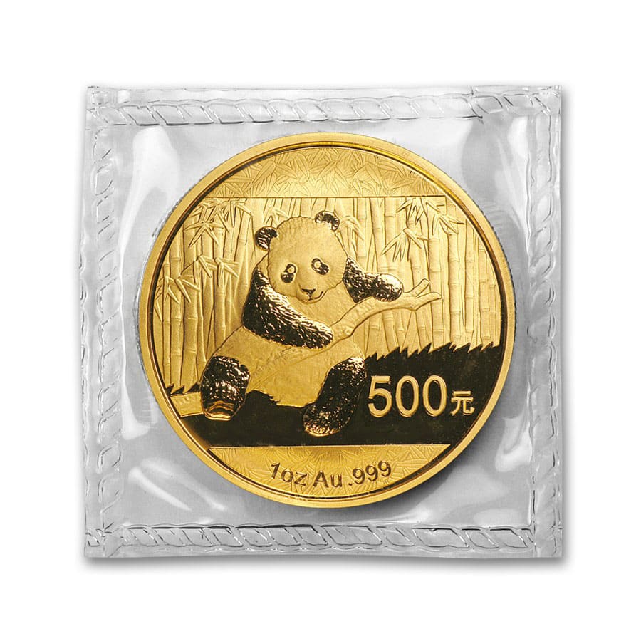 China 1 oz Gold Panda BU (Random Year, Sealed) China 1 oz Gold Panda BU (Random Year, Sealed)