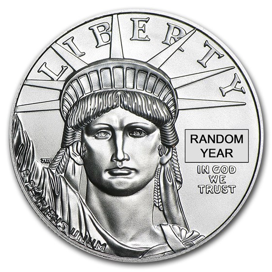1 oz American Platinum Eagle MS-70 PCGS (Random Year)