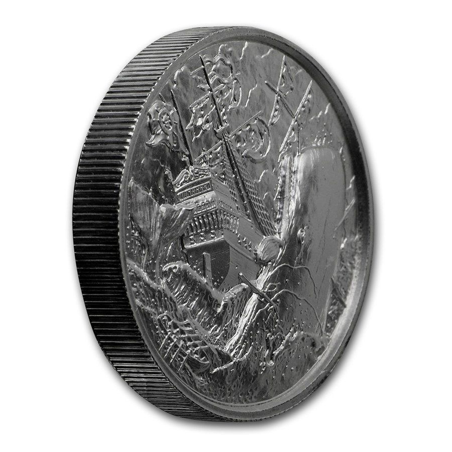 2 oz Silver UHR Round - Privateer Series: The White Whale