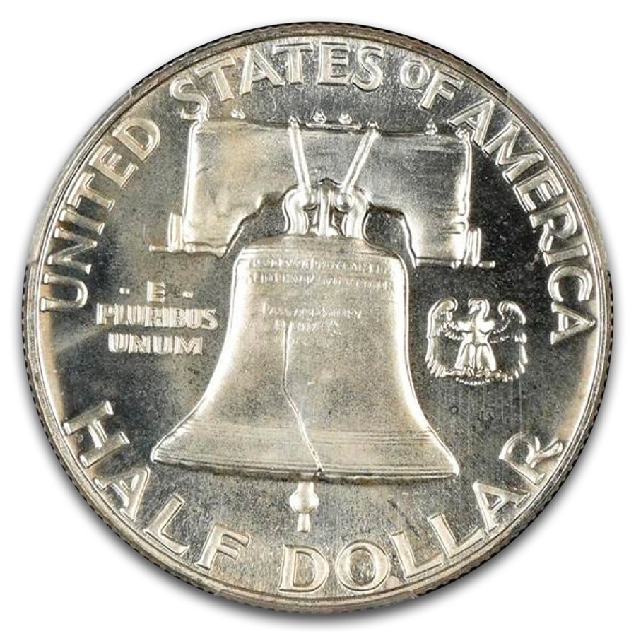 1954 Franklin Half Dollar PR-66 PCGS