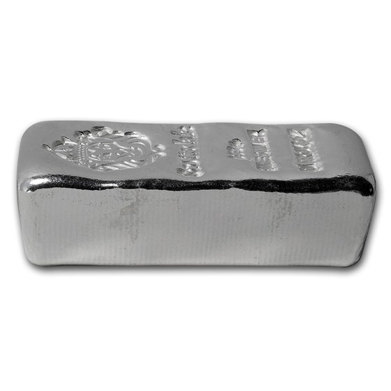 10 oz Silver Cast-Poured Bar - Scottsdale