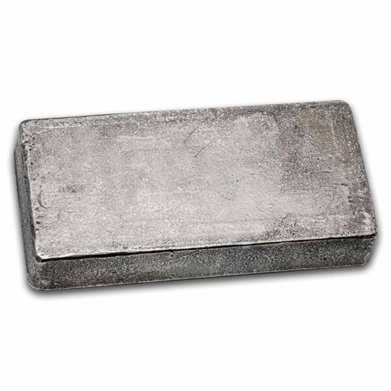 100 oz Silver Bar - Engelhard (3rd Series, MFR, Poured)