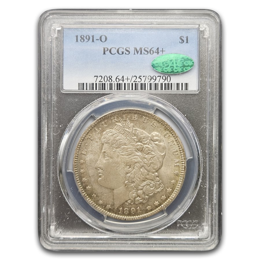 1891-O Morgan Dollar MS-64+ PCGS CAC