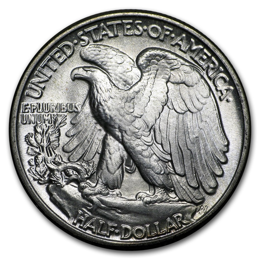 1944 Walking Liberty Half Dollar BU