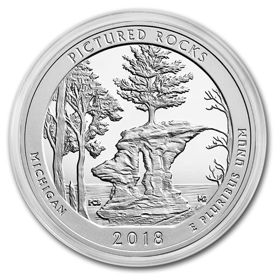 2018 5 oz Silver ATB Pictured Rocks National Lakeshore, MI