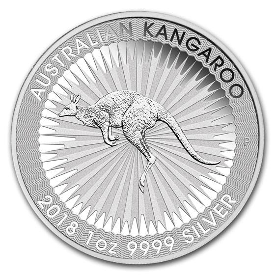 2018 AUS 1 oz Silver Kangaroo (MintDirect® Premier Single)