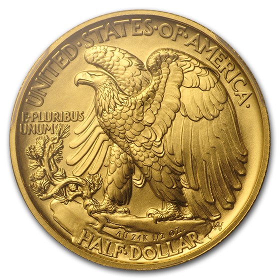 2016-W Gold Walking Liberty Half SP-70 NGC/PCGS (Mixed Labels)