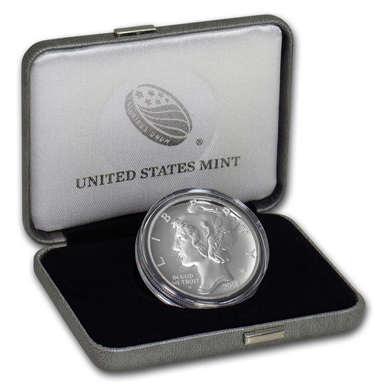 2018-W 1 oz Proof American Palladium Eagle (w/Box &amp; COA)